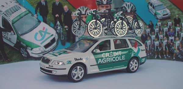 Norev - Tour de France - Skoda Octavia Combi Credit Agricole
